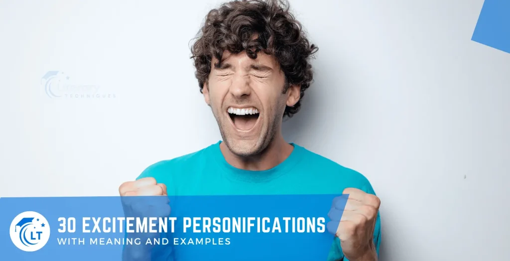 personification for excitement with meaning and examples