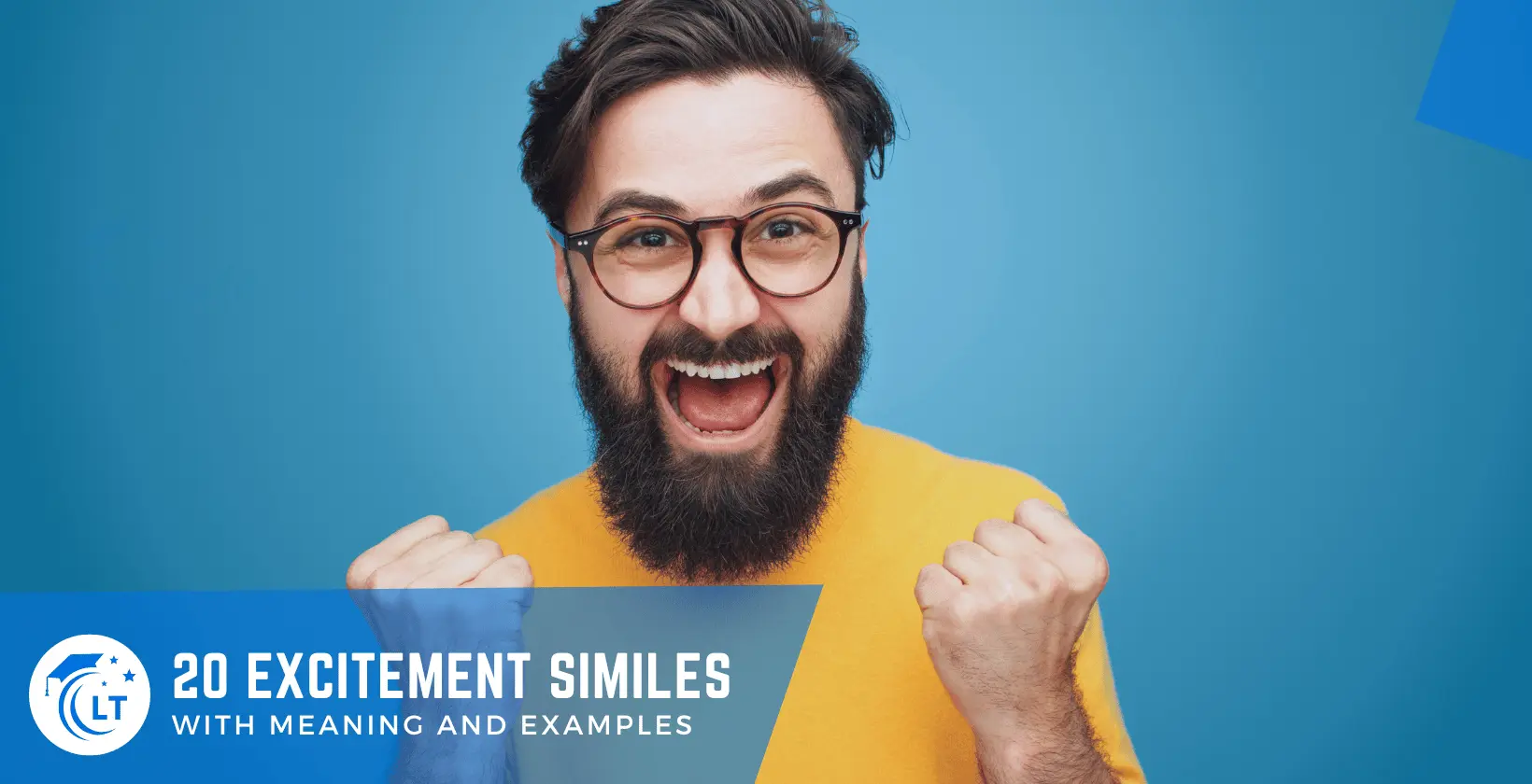 Similes for excitement with meaning and examples